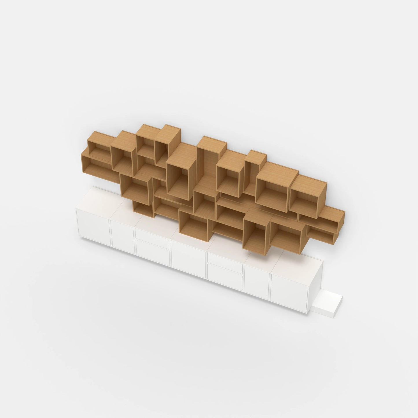 Étagère modulable RK1123 par le haut