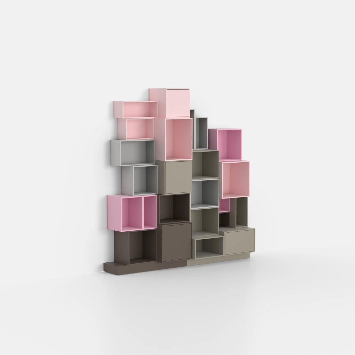 Modulares Regal RK1129 von der rechten Seite