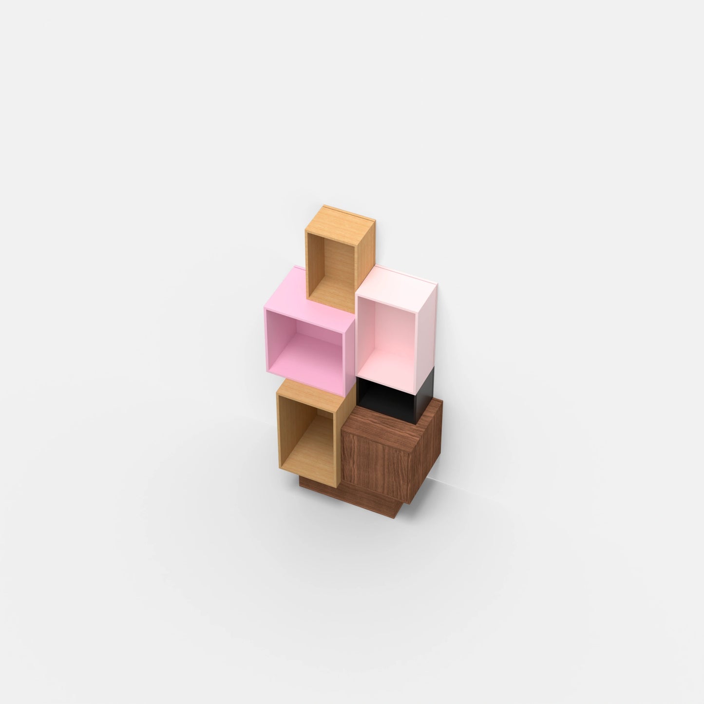Étagère modulable RK135 vue du haut
