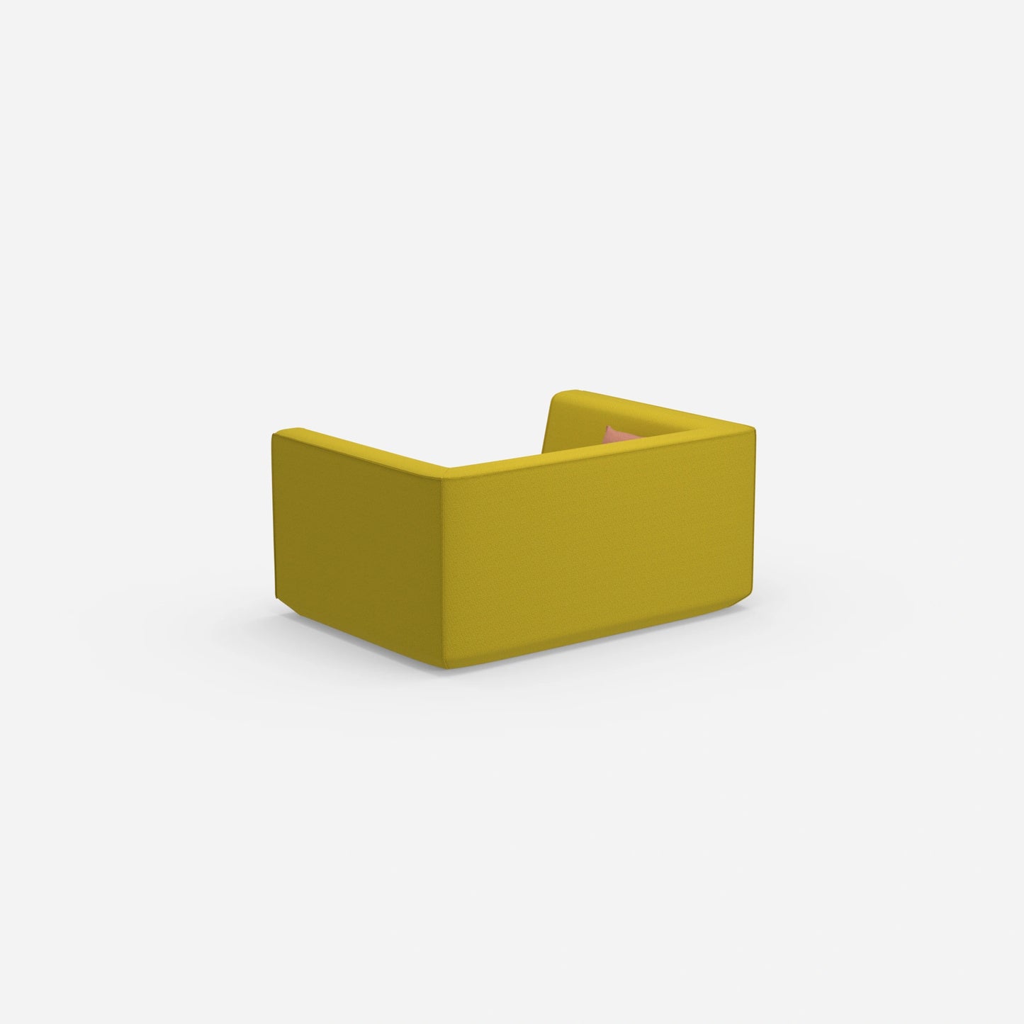 Modulares Sofa modern von hinten