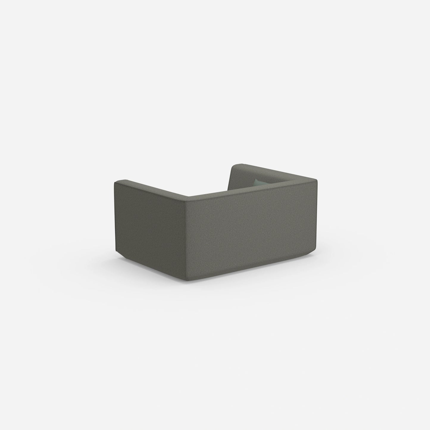 Modulares Sofa modern von hinten