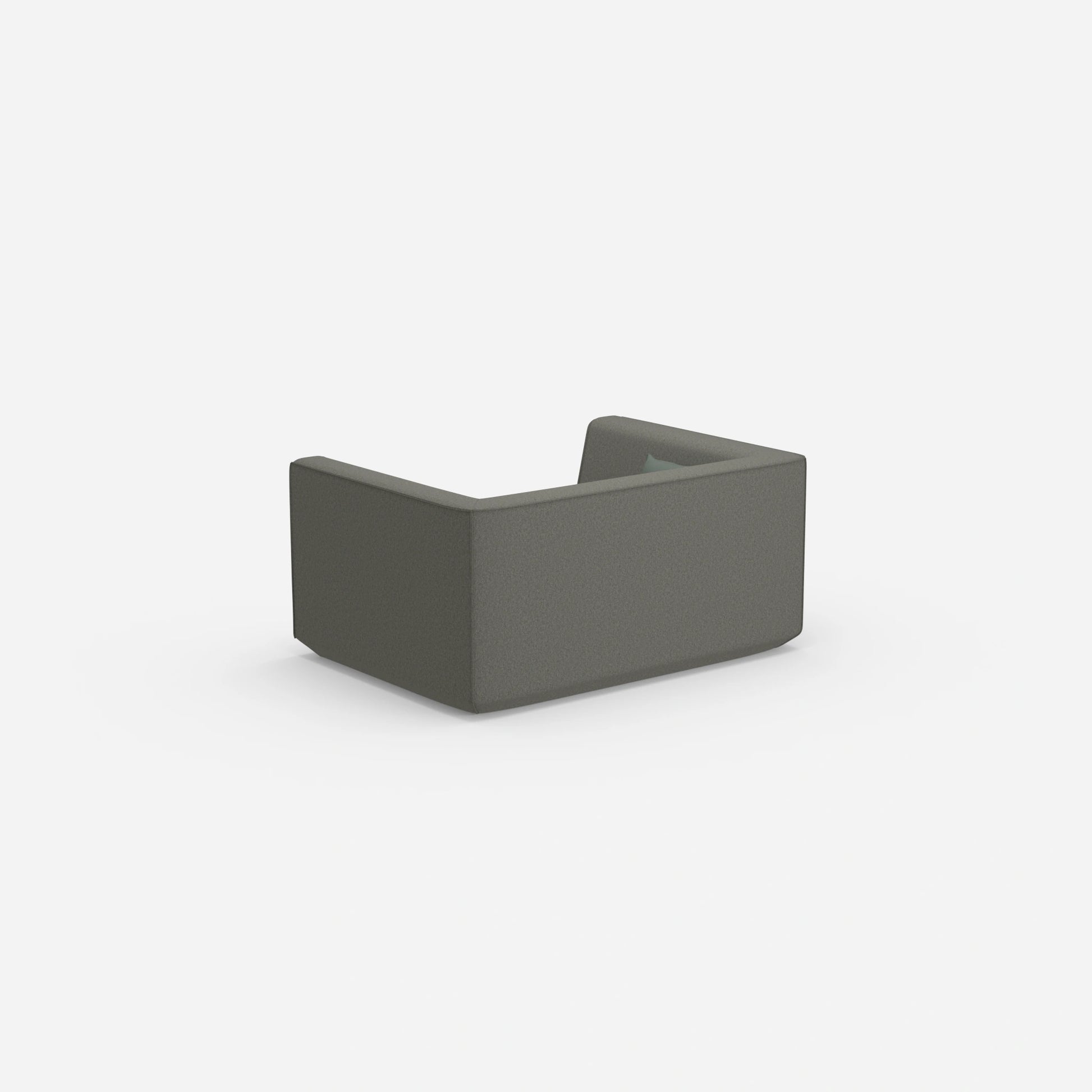 Modulares Sofa modern von hinten