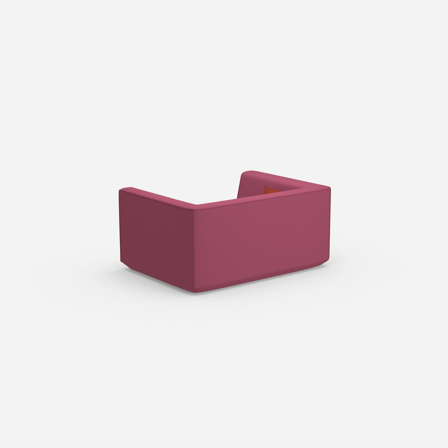 Modulares Sofa modern von hinten
