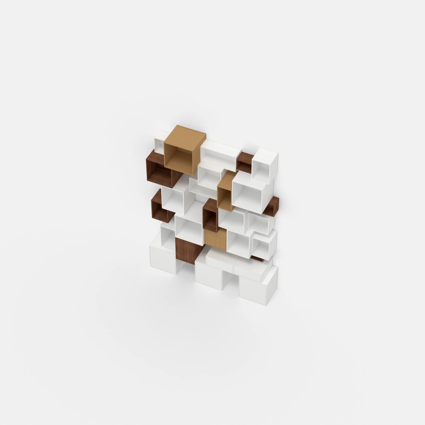 Étagère en niche RK1032 vue de dessus