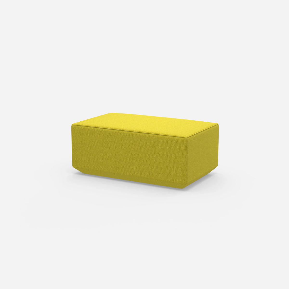 Pouf 41 cm hoch von der Seite