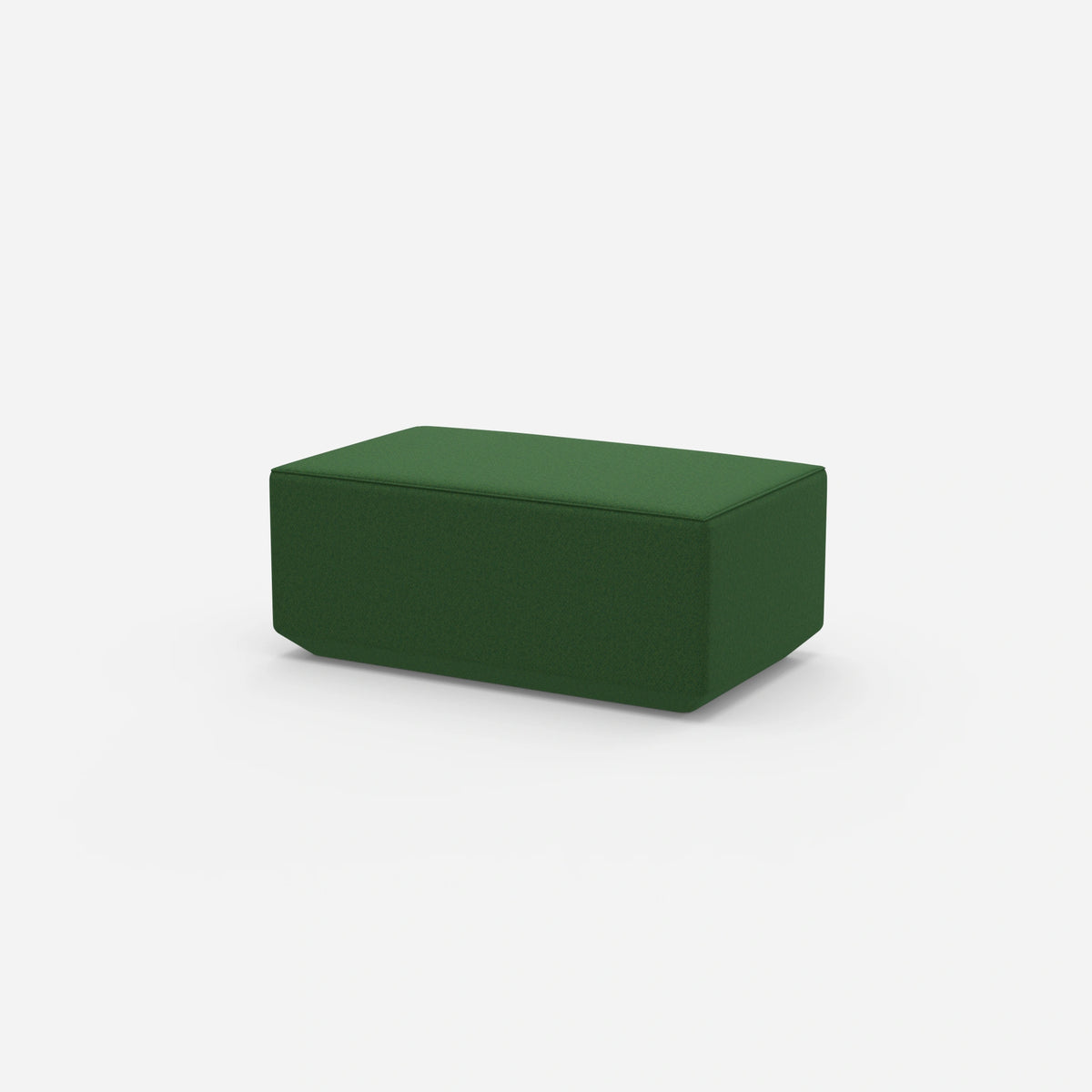 Pouf 41 cm hoch von der Seite