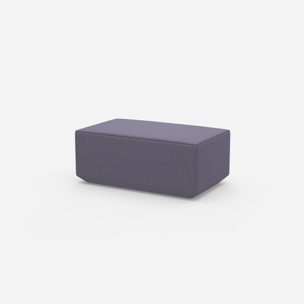 Pouf 41 cm hoch von der Seite