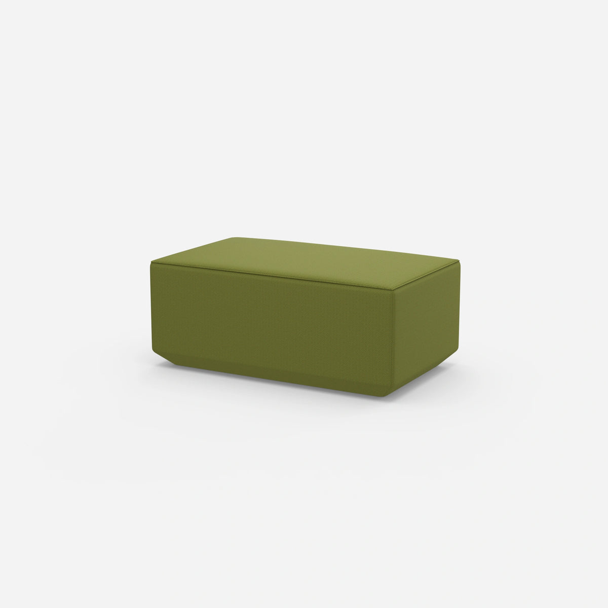 Pouf 41 cm hoch von der Seite