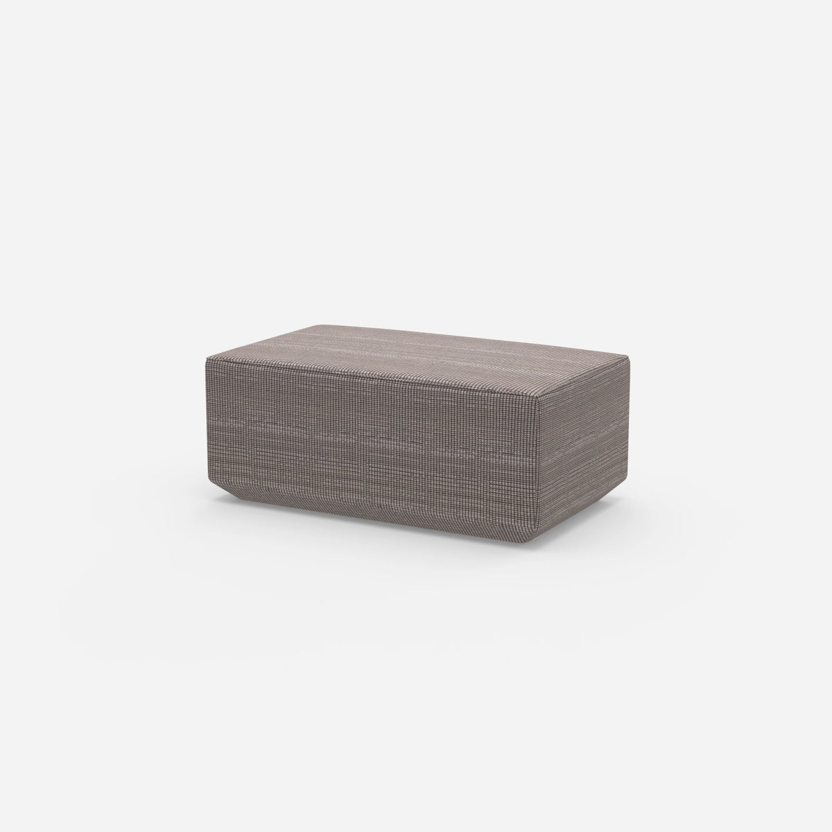 Pouf 41 cm hoch von der Seite