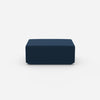 Pouf blau von vorne