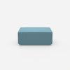 Pouf blau von vorne
