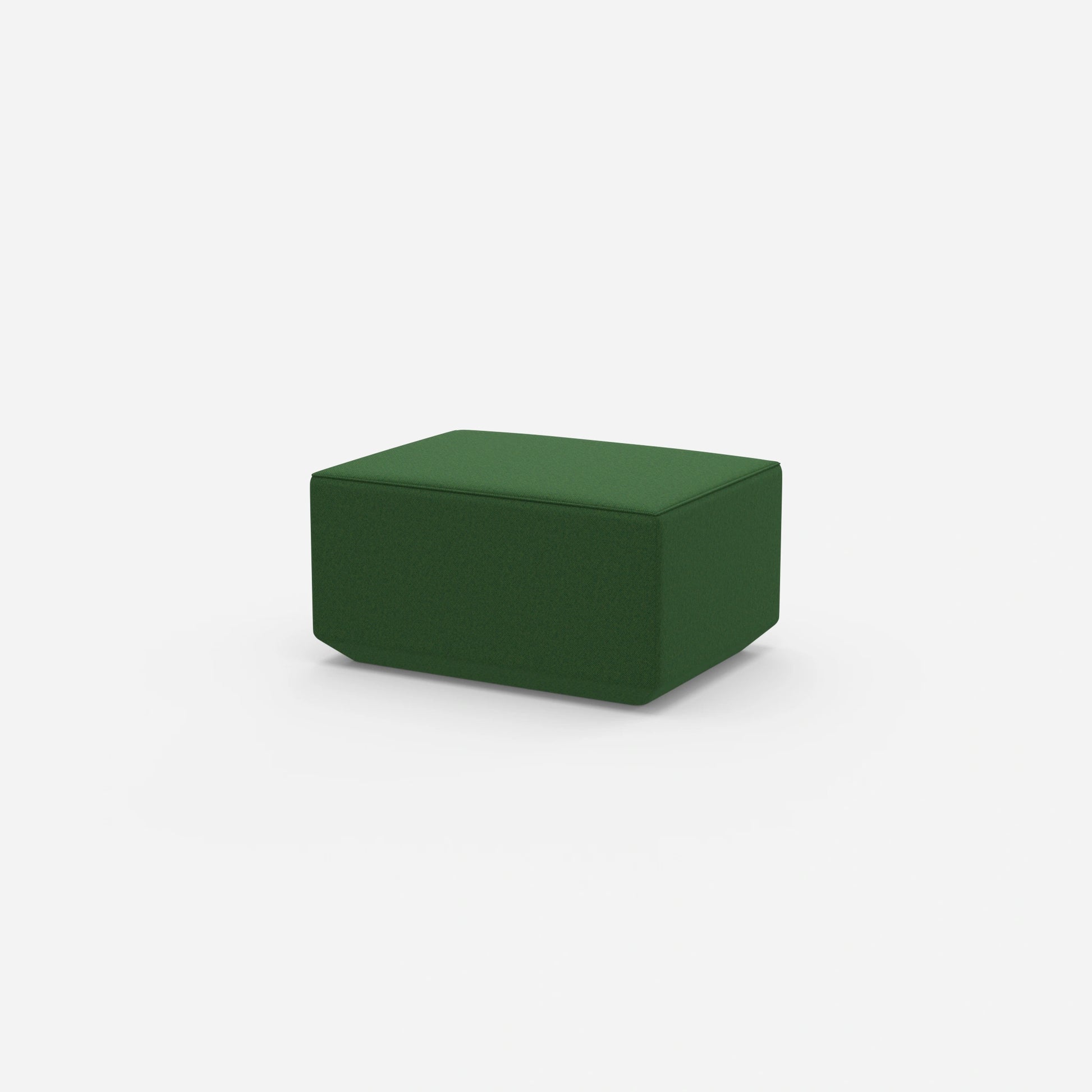Pouf mit 41 cm Höhe von der Seite