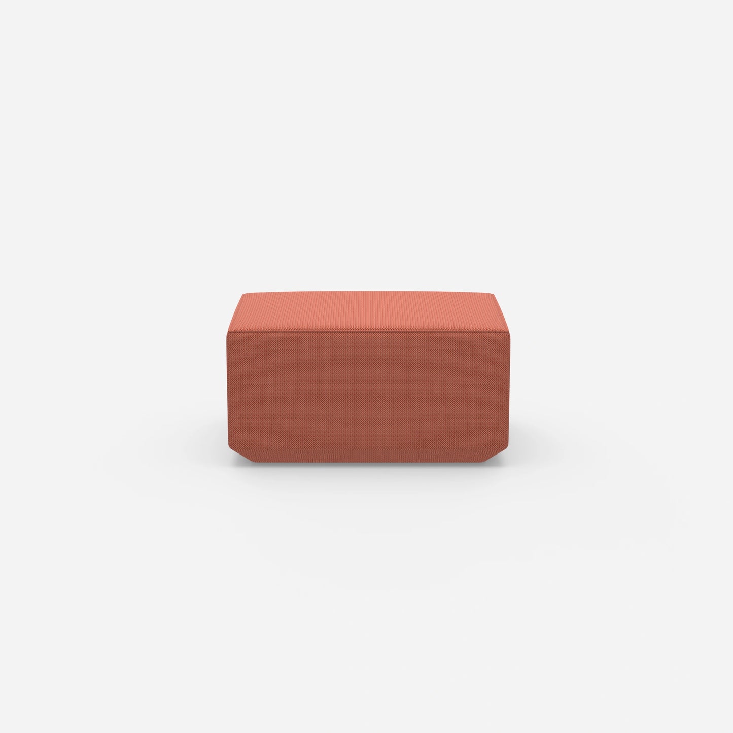 Pouf mit 41 cm Höhe von vorne