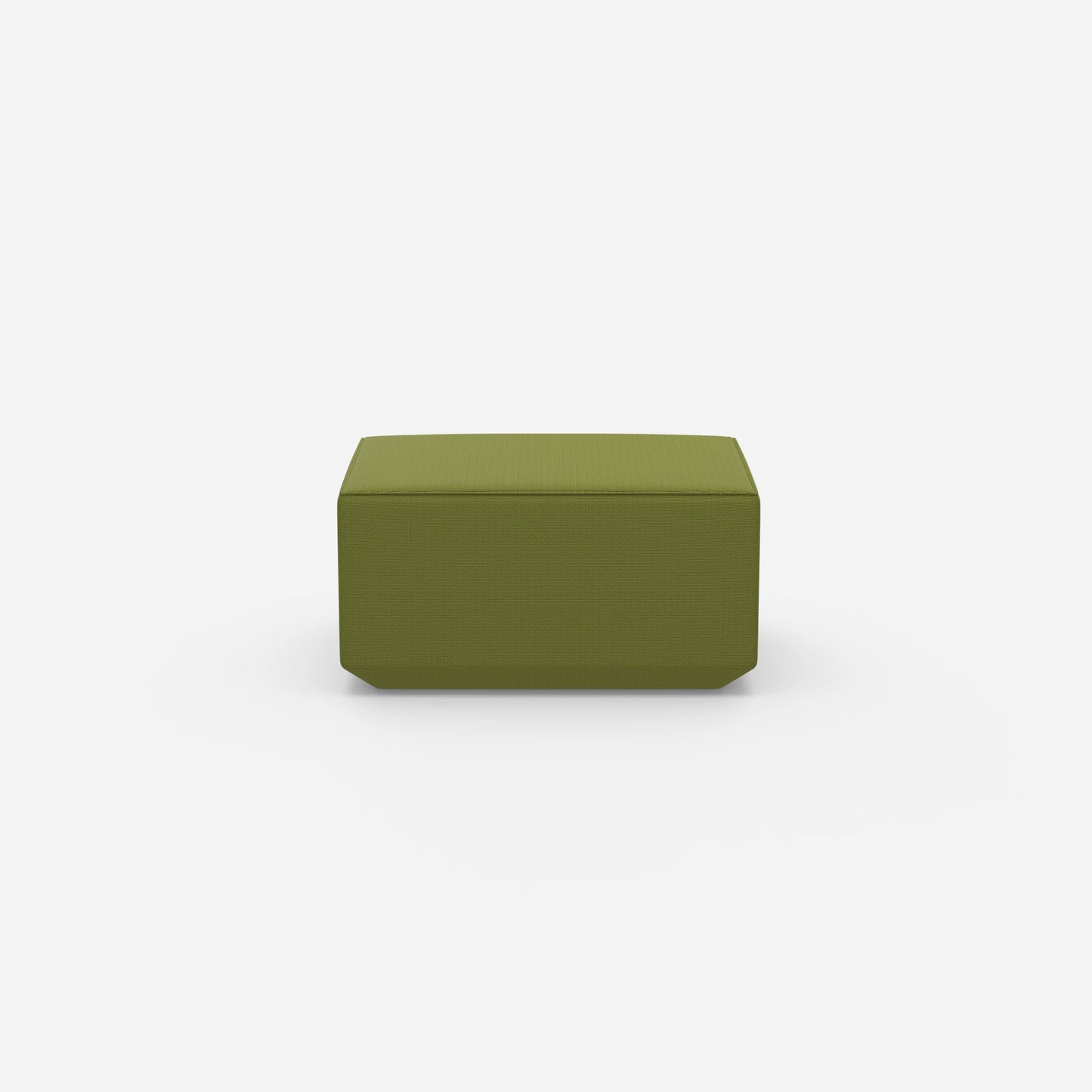 Pouf mit 41 cm Höhe von vorne