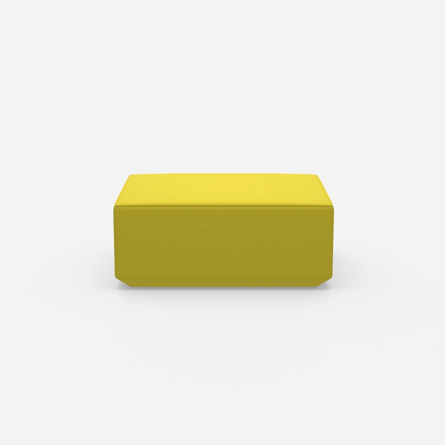 Pouf modern 41 cm hoch von vorne