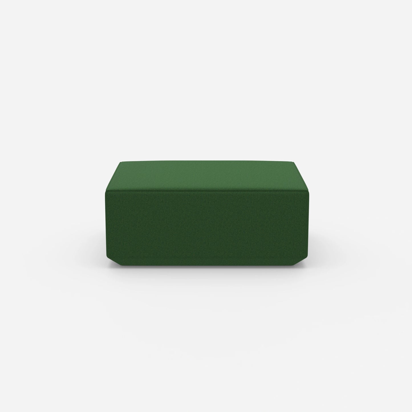 Pouf modern 41 cm hoch von vorne