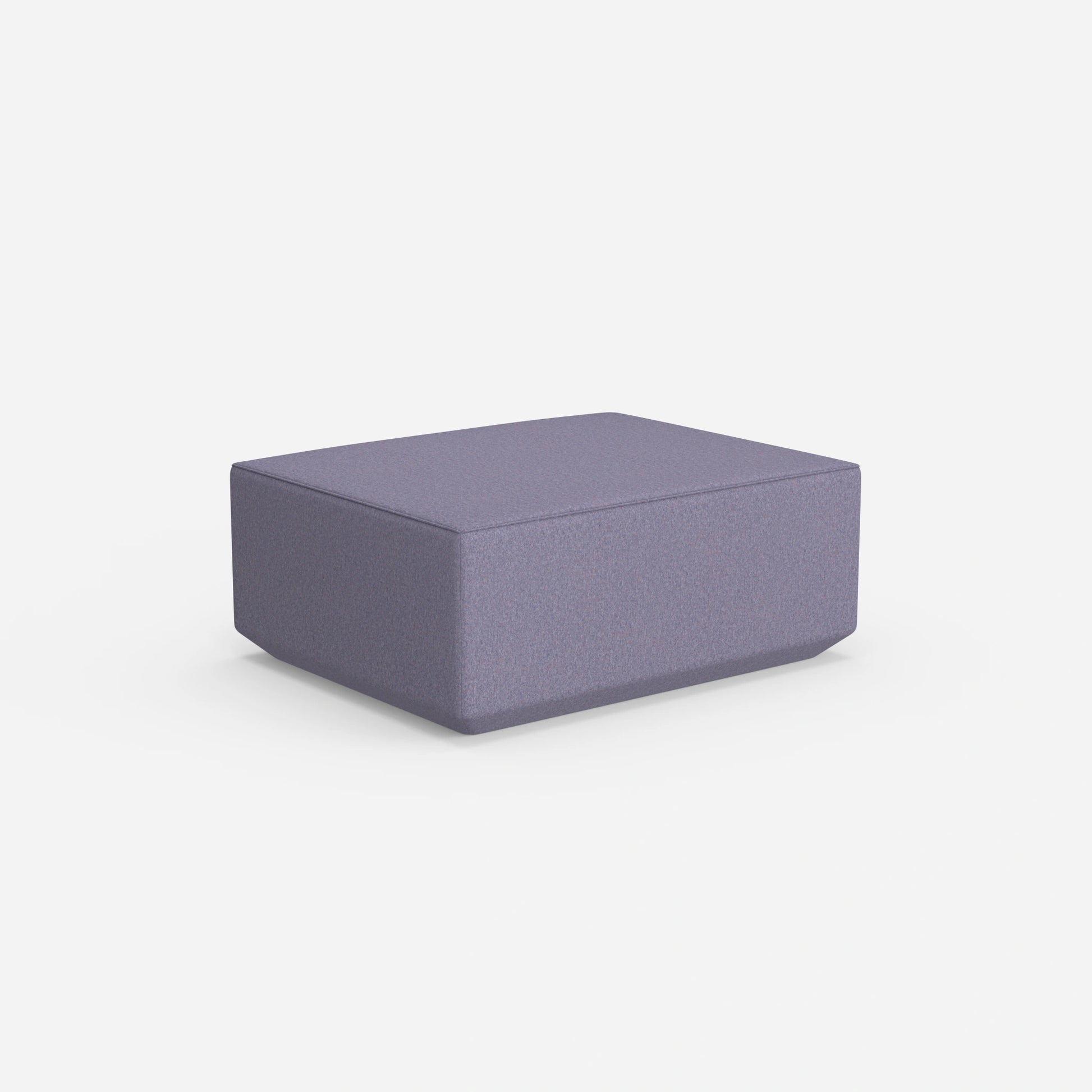 Pouf modern 41 cm hoch von hinten
