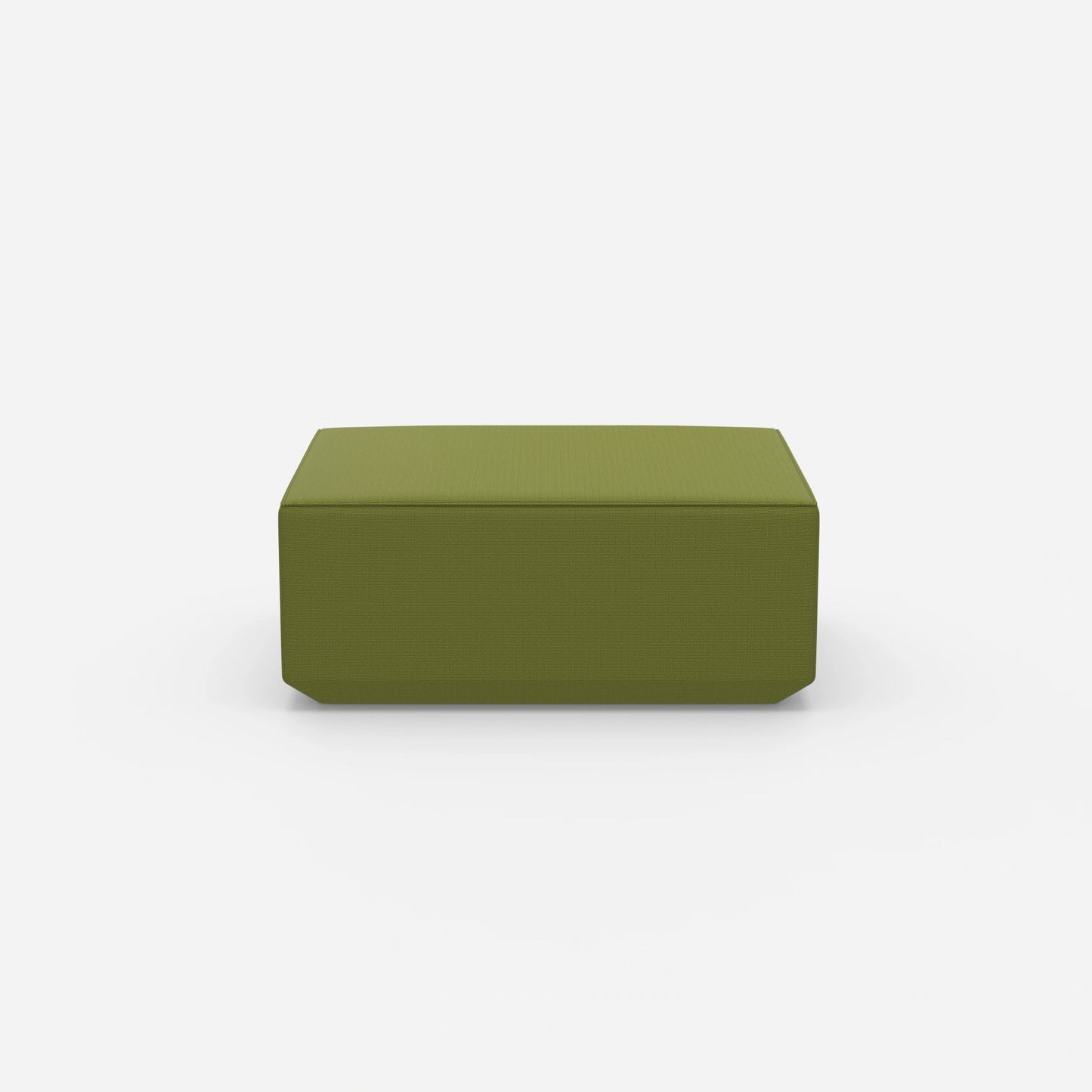 Pouf modern 41 cm hoch von vorne
