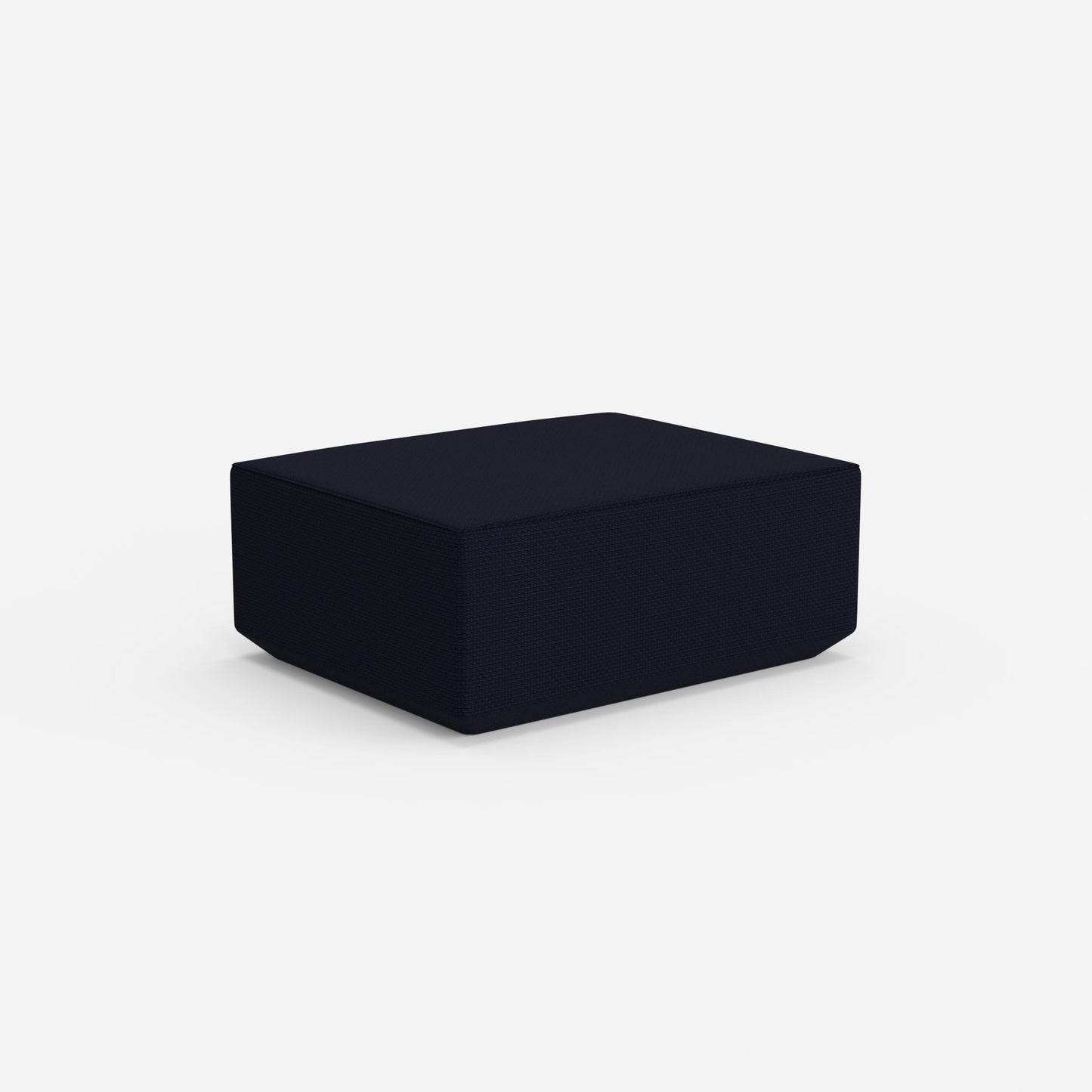 Pouf modern 41 cm hoch von hinten