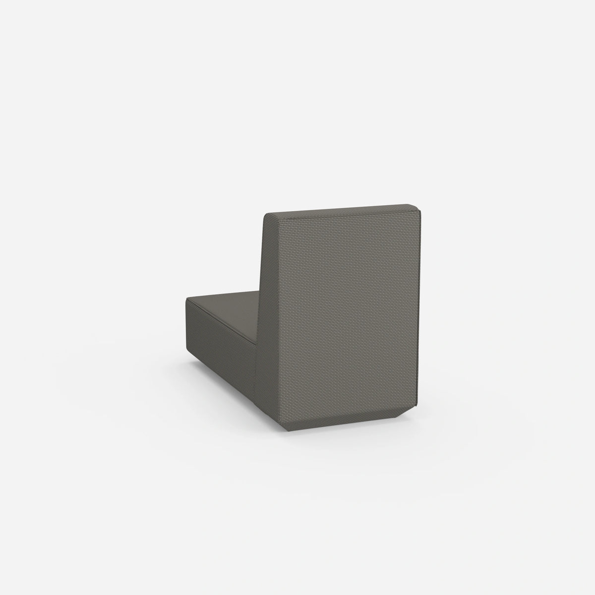 Recamiere für kleine Räume modular von hinten