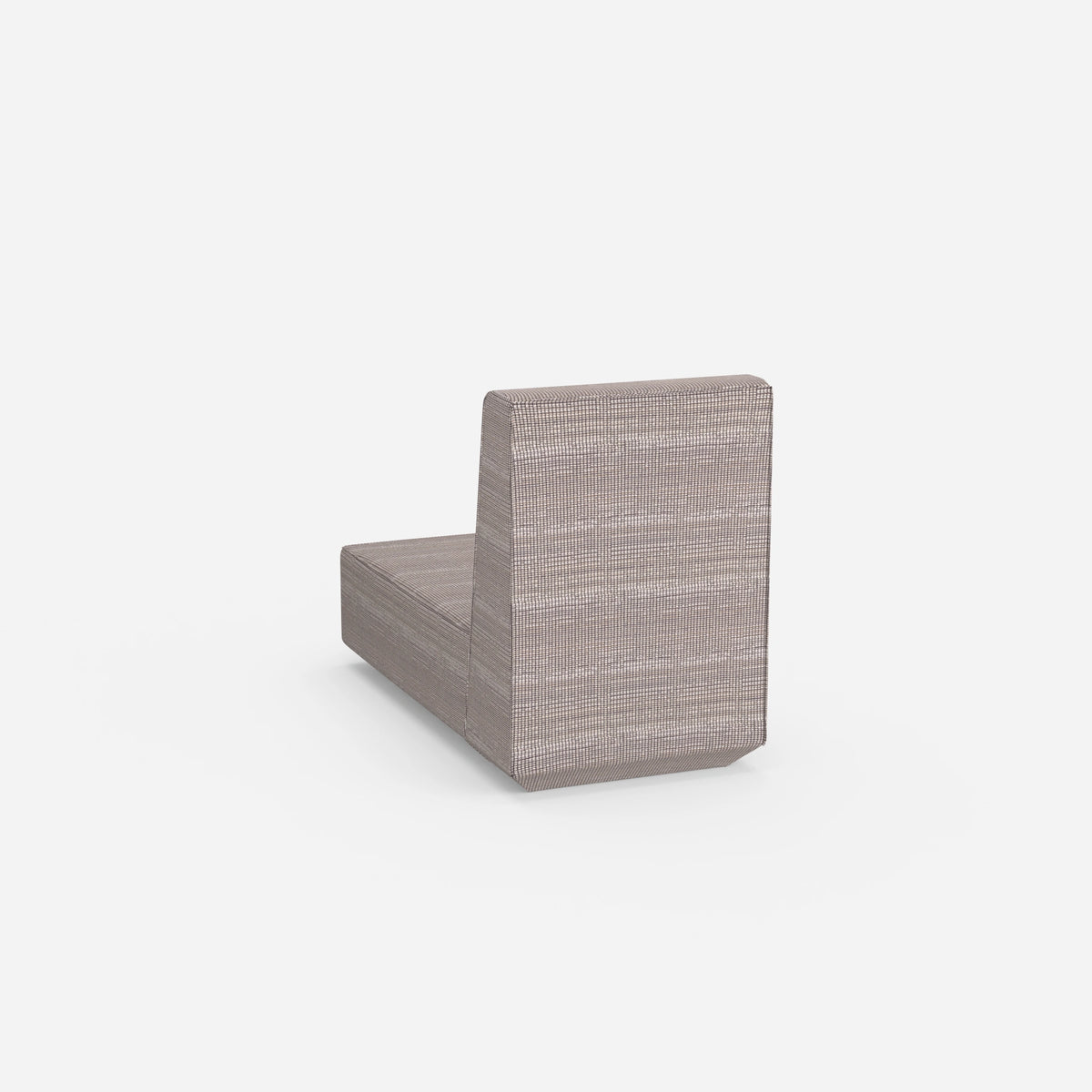 Recamiere für kleine Räume modular von hinten