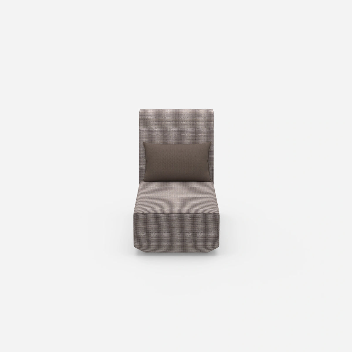 Recamiere für kleine Räume modular von vorne