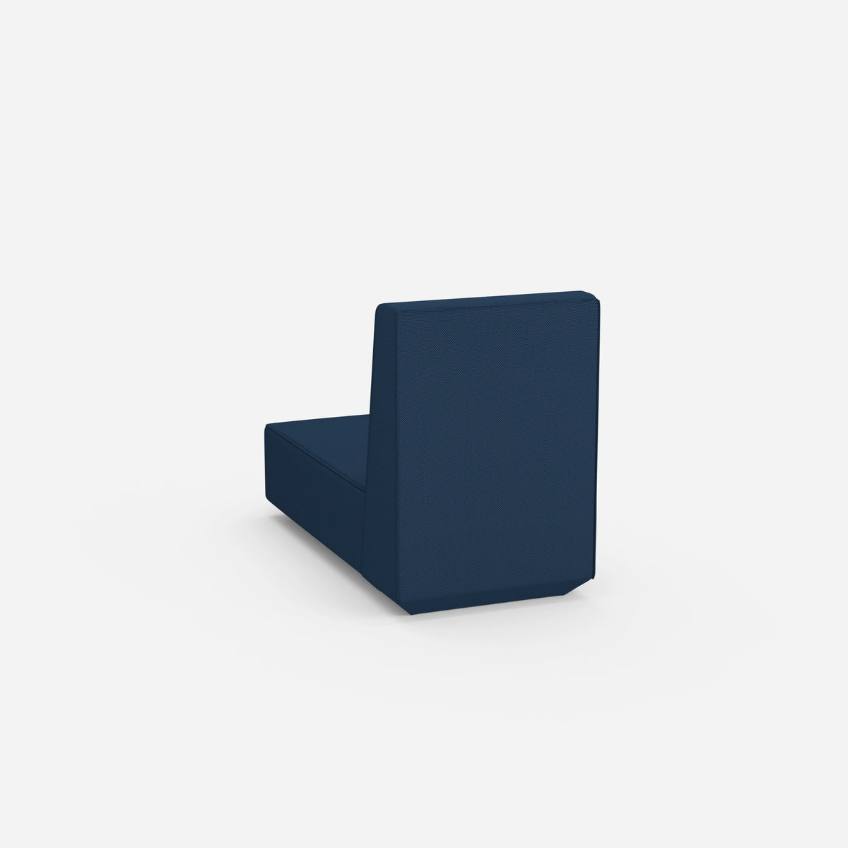 Recamiere für kleine Räume modular von hinten