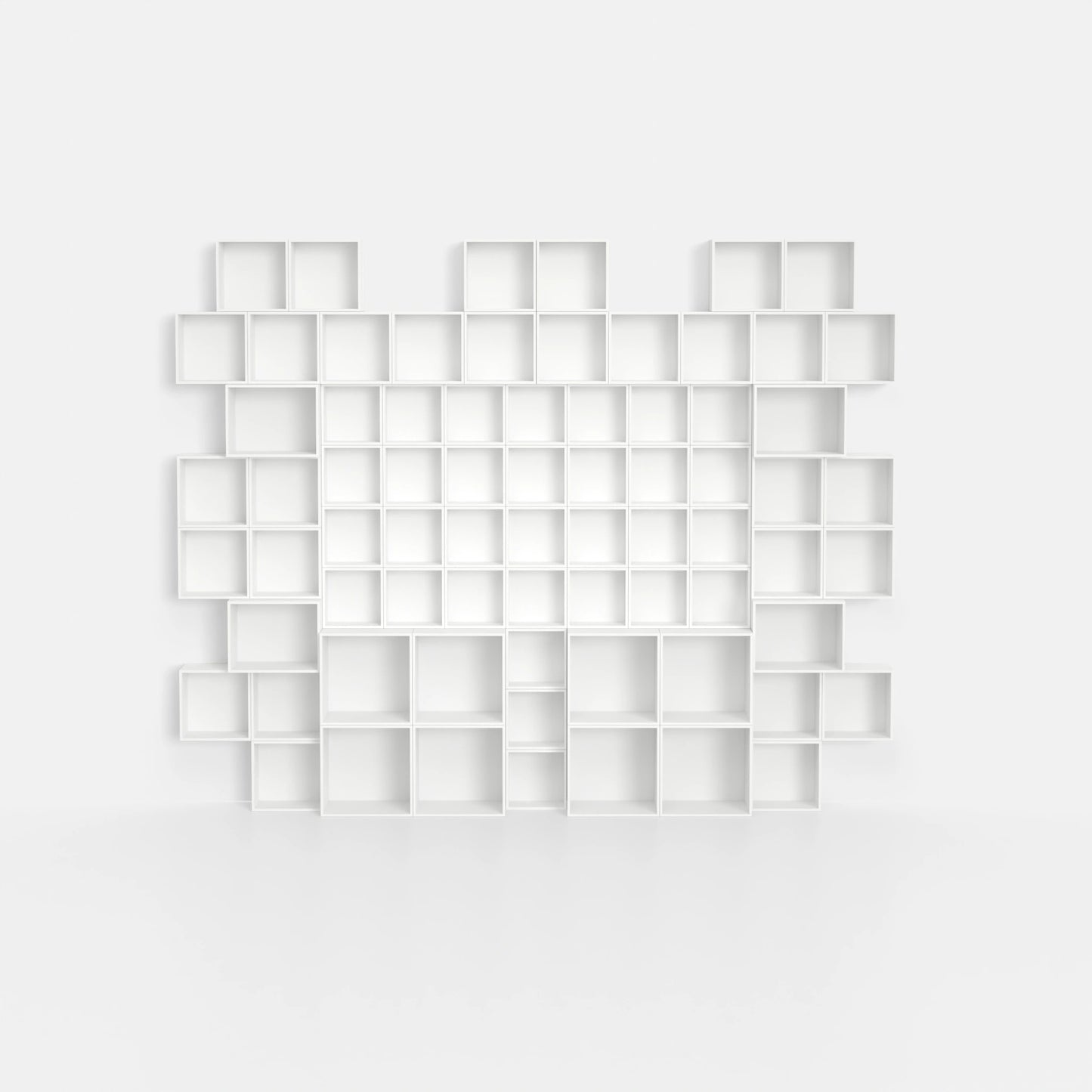 Shelving system RK020 from the front