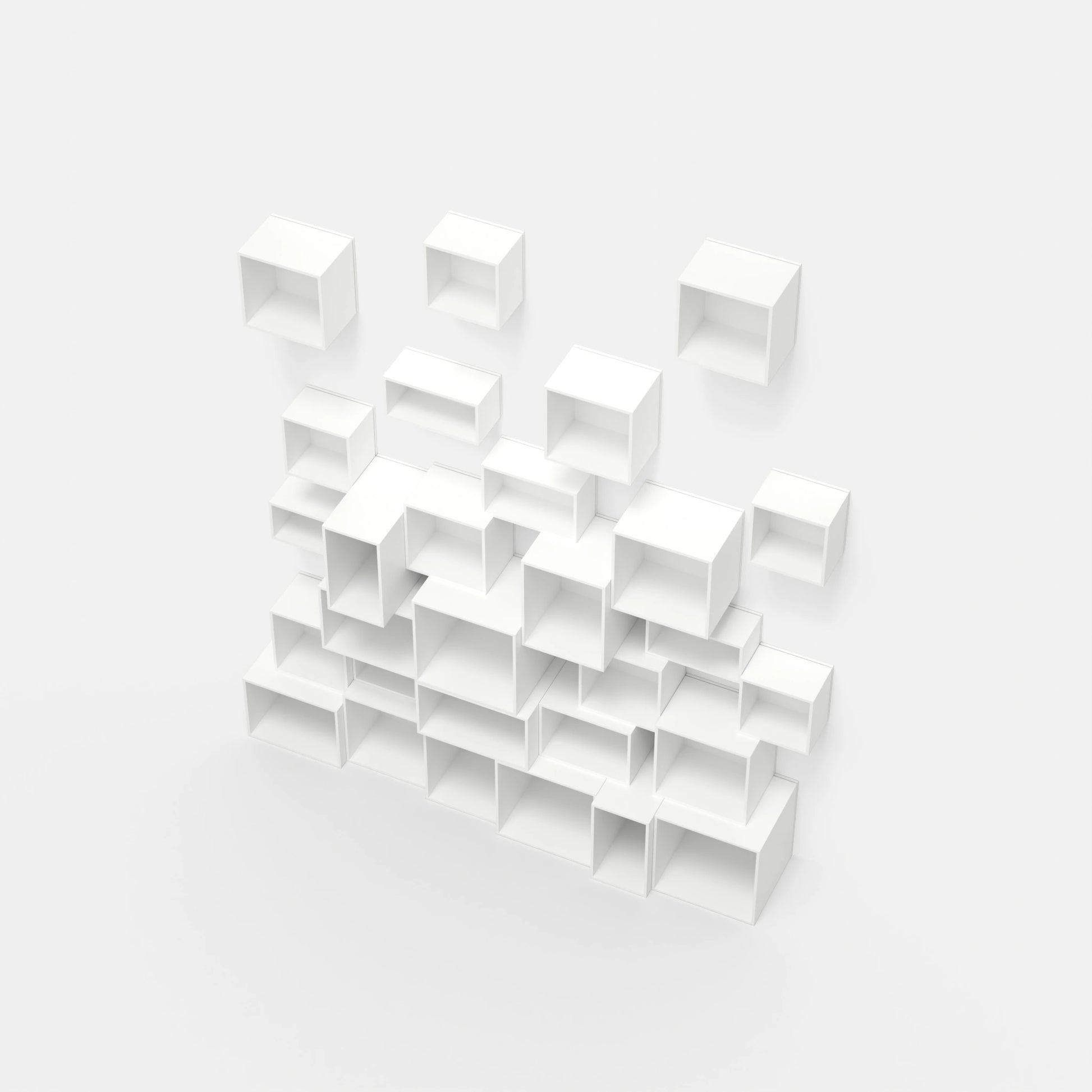 Shelving system RK026 from above