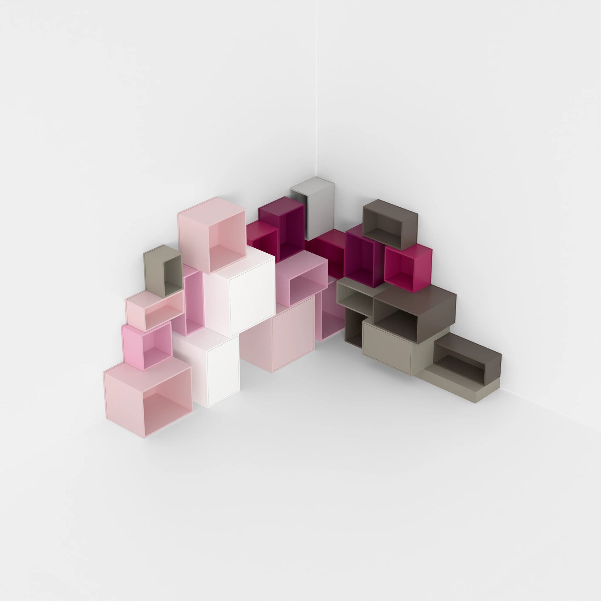 Shelving system RK149 from above