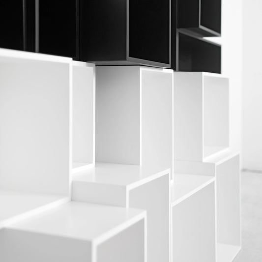 Shelving system RK165 from the right-hand side