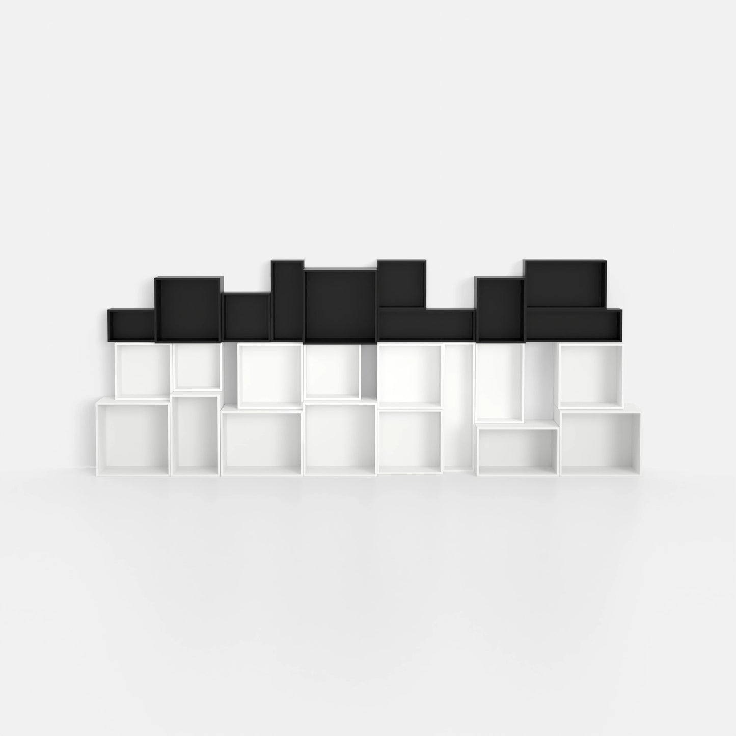 Shelving system RK165 from the front