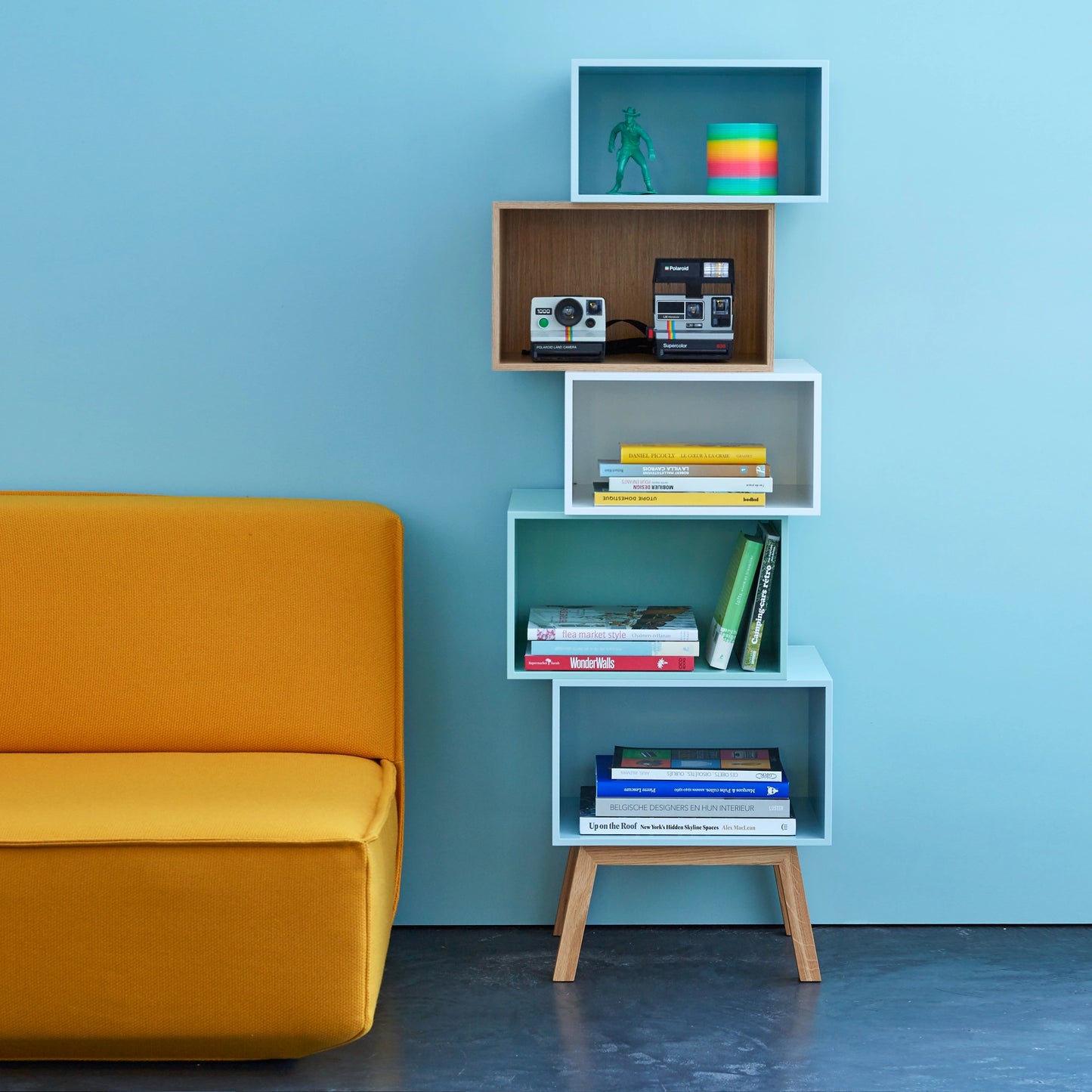 Shelving system RK191 from the front