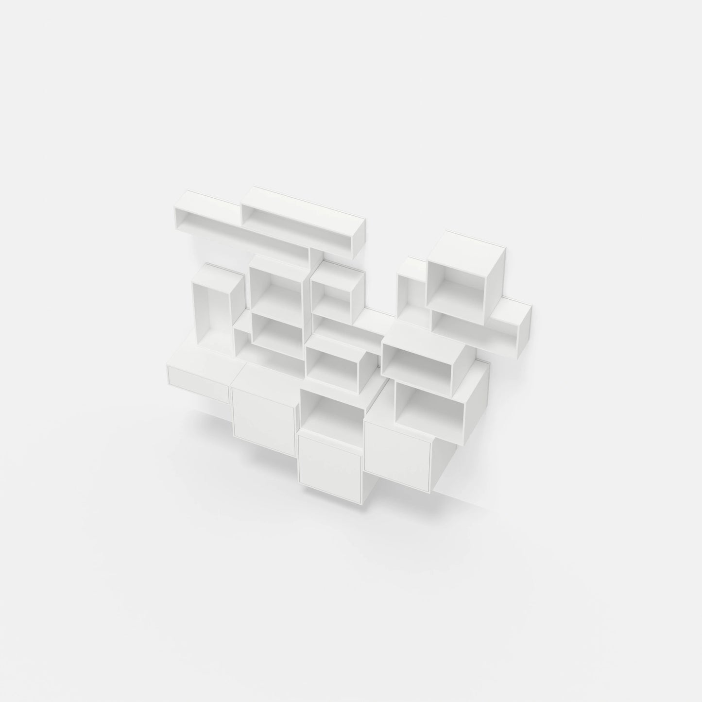 Shelving system RK246 from above