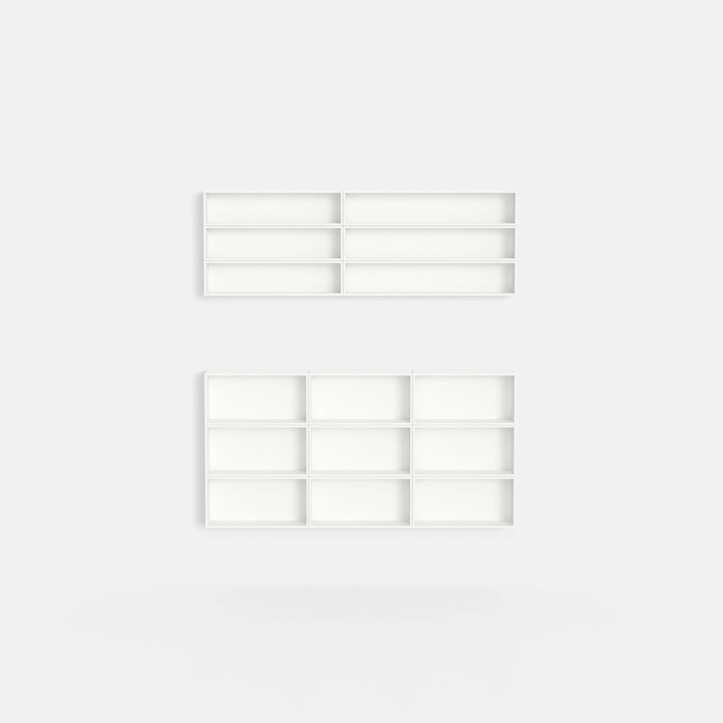 Shelving system RK247 from the front