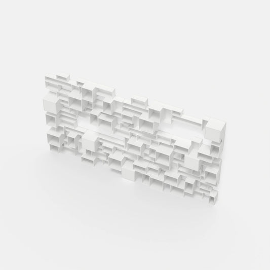 Wall bookshelf RK1036 from above