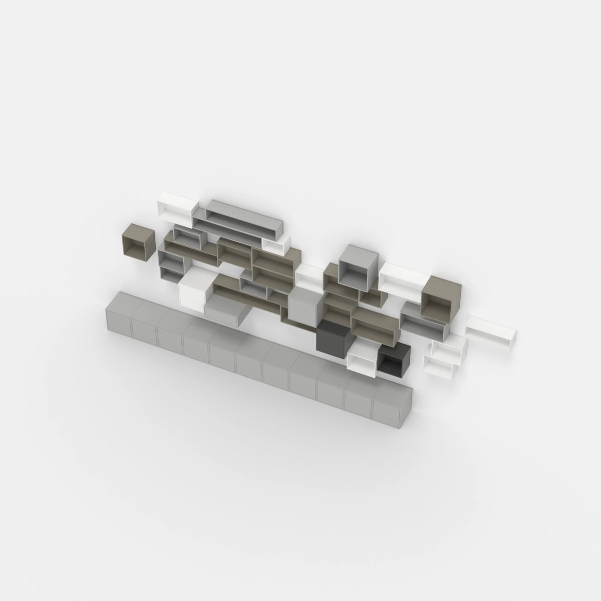 Regalwand RK241 von oben