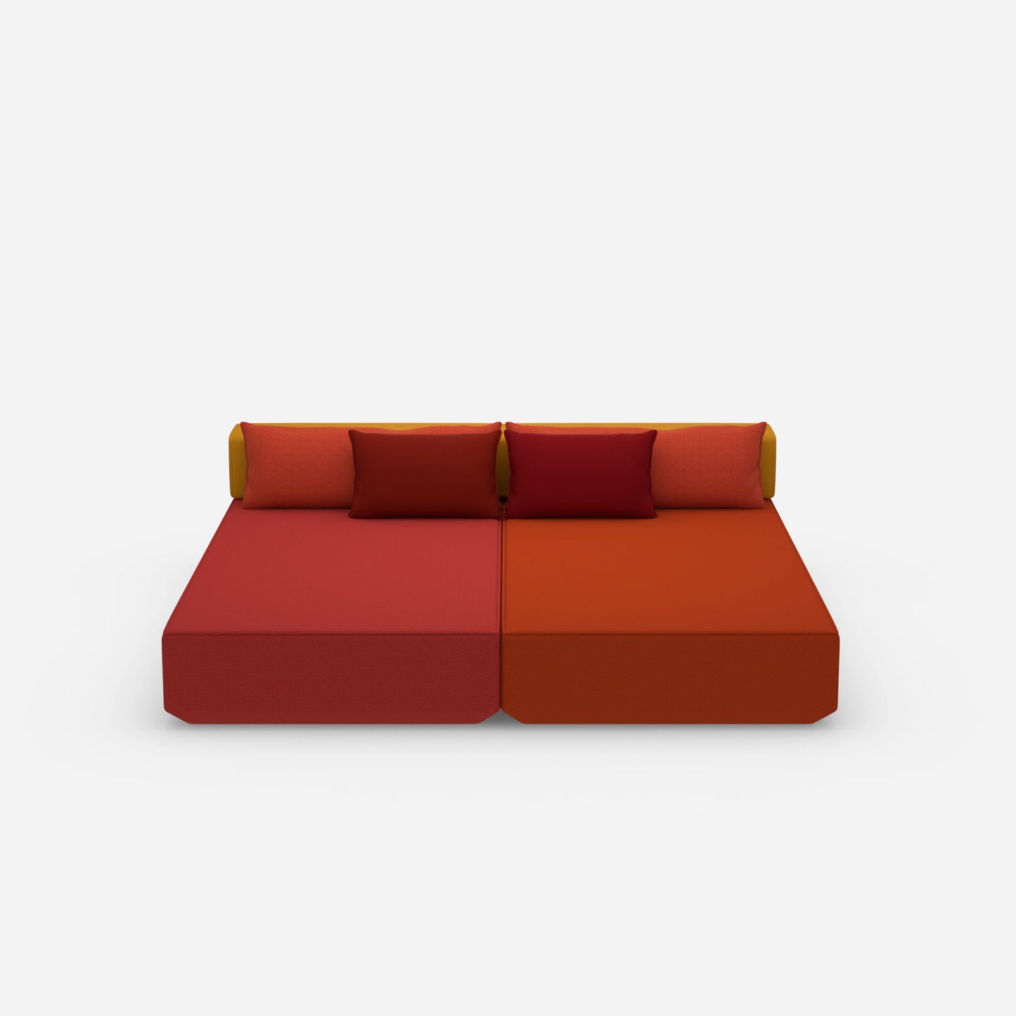 Schlafcouch 2 Personen von vorne