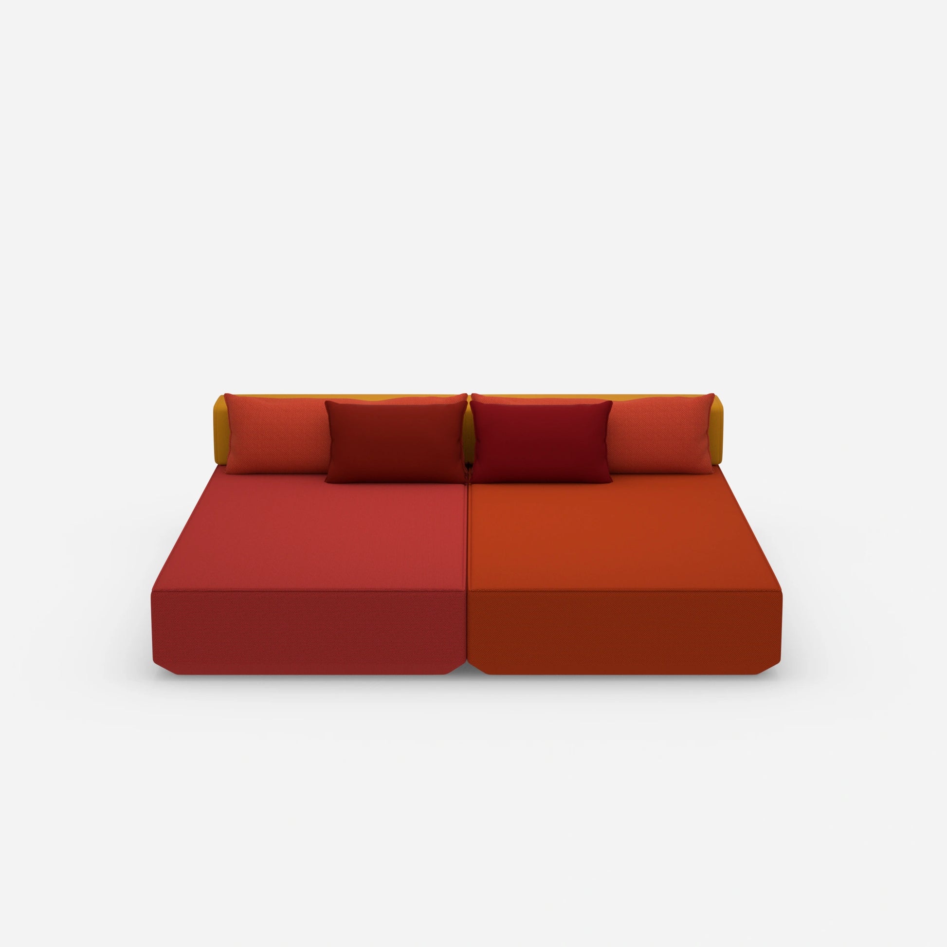 Schlafcouch 2 Personen von vorne