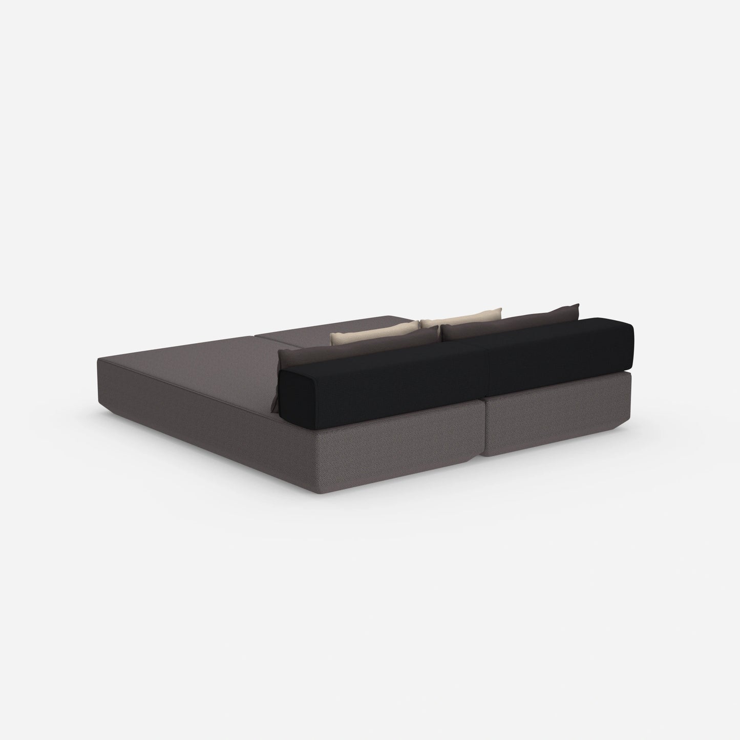 Schlafcouch 2 Personen von hinten