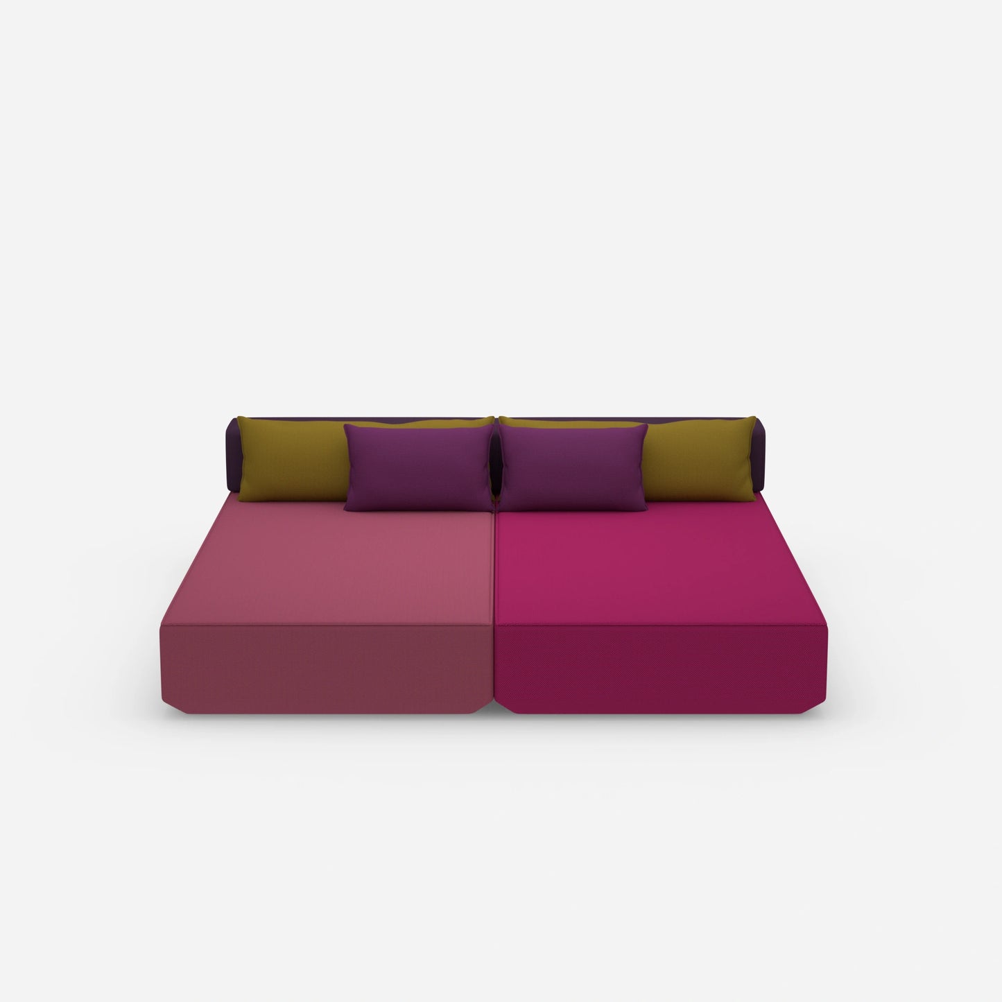 Schlafcouch 2 Personen von vorne