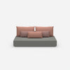 Schlafsofa 100 cm breit von vorne