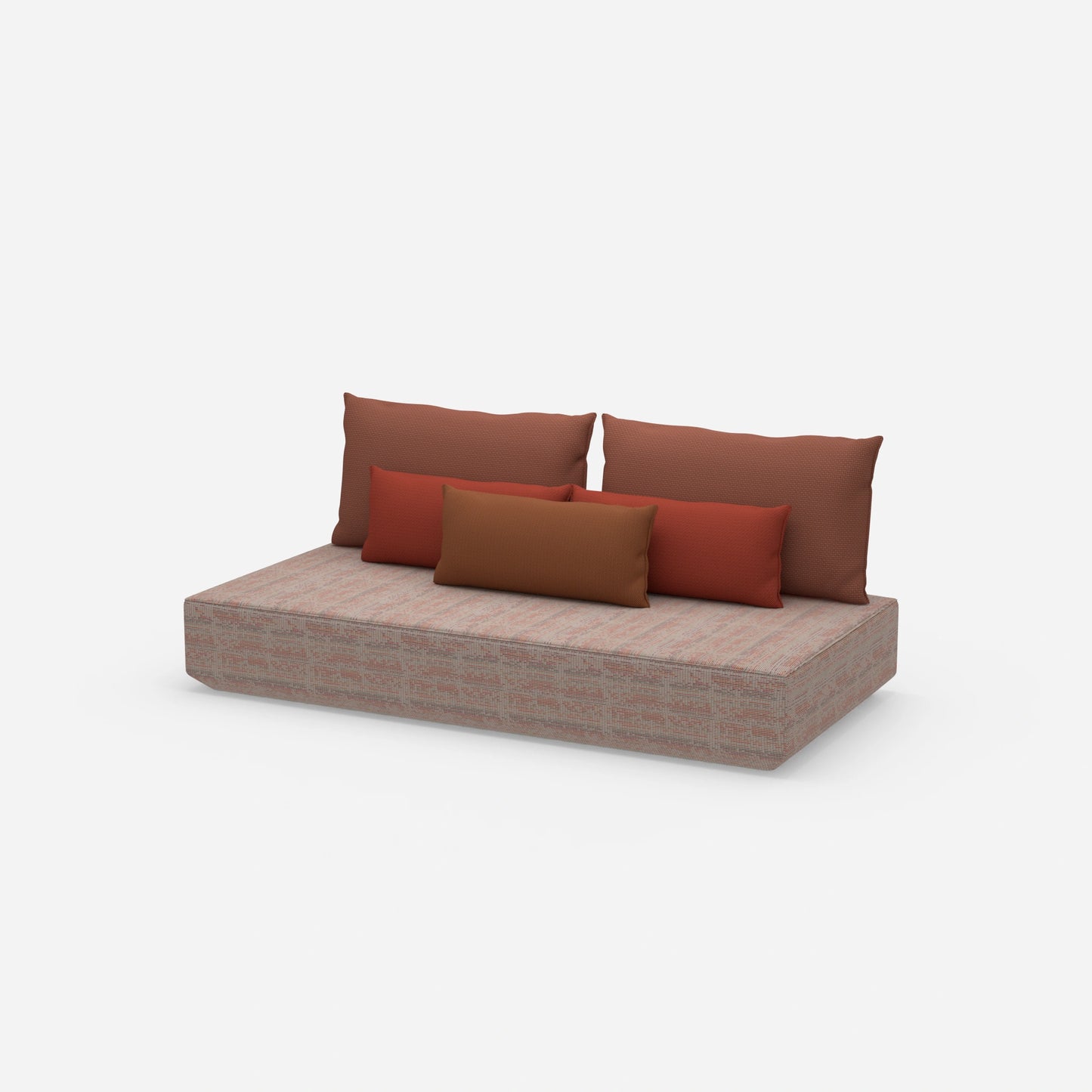 Schlafsofa 100 cm breit von der Seite