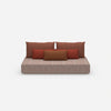 Schlafsofa 100 cm breit von vorne