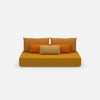 Schlafsofa 100 cm breit von vorne