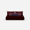 Schlafsofa 100 cm breit von vorne
