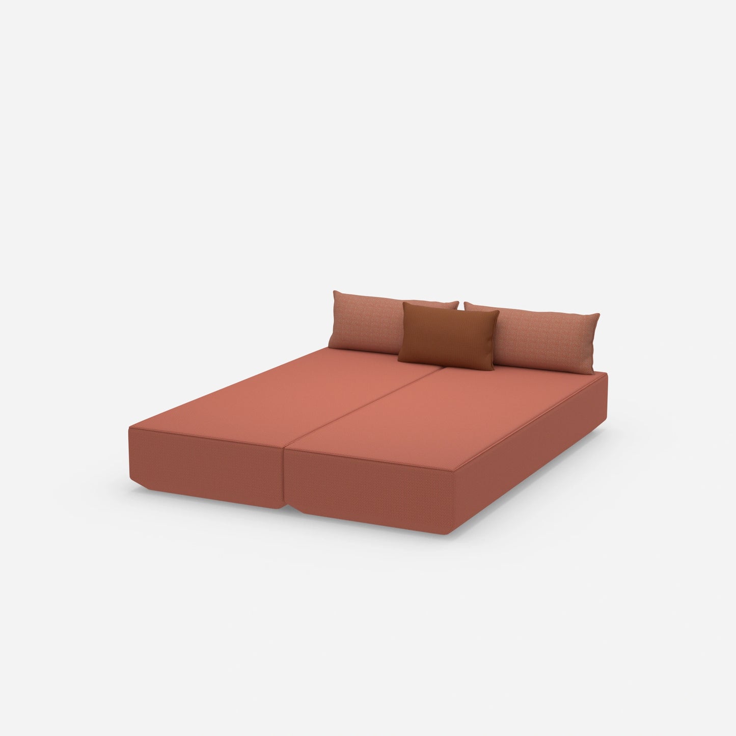 Schlafsofa 2 Personen von der Seite