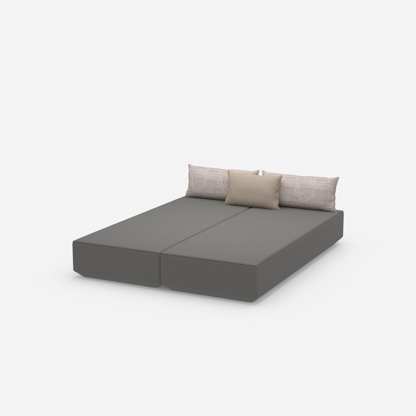 Schlafsofa 2 Personen von der Seite