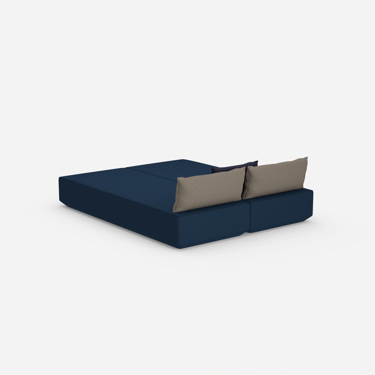 Schlafsofa 2 Personen von hinten