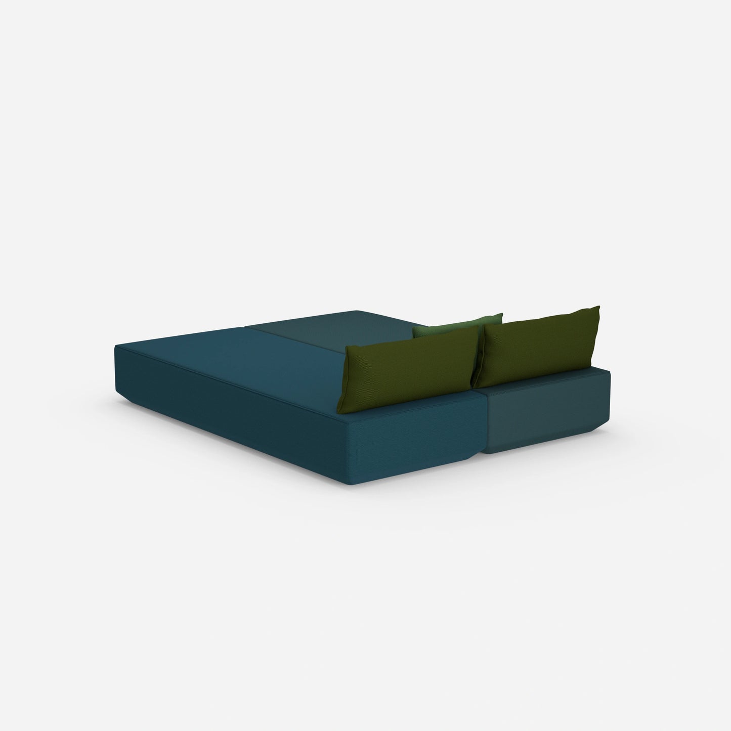 Schlafsofa 2 Personen von hinten